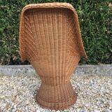 Wicker armchair