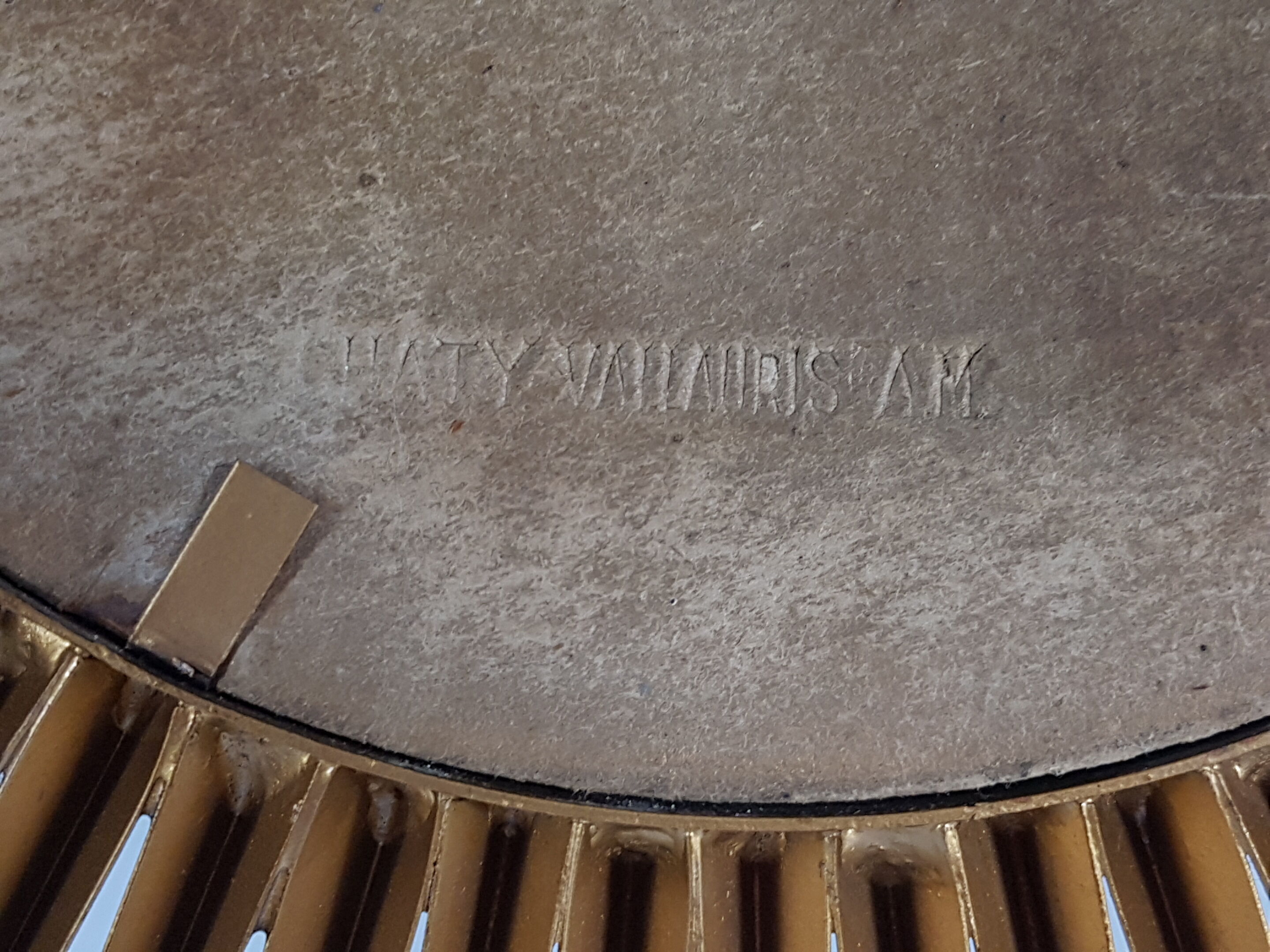 Sun mirror and witch Chaty Vallauris 70 cm