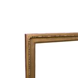 19th Century Beveled Gilded Wood Mirror in Louis XVI Style – 45 x 72 cm