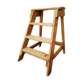 Old wooden stepladder