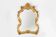 Mid-Century Baroque Style Gilded Mirror, France, 1950s
