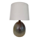 Lampe céramique, câble tissu 2M, abat-jour coton