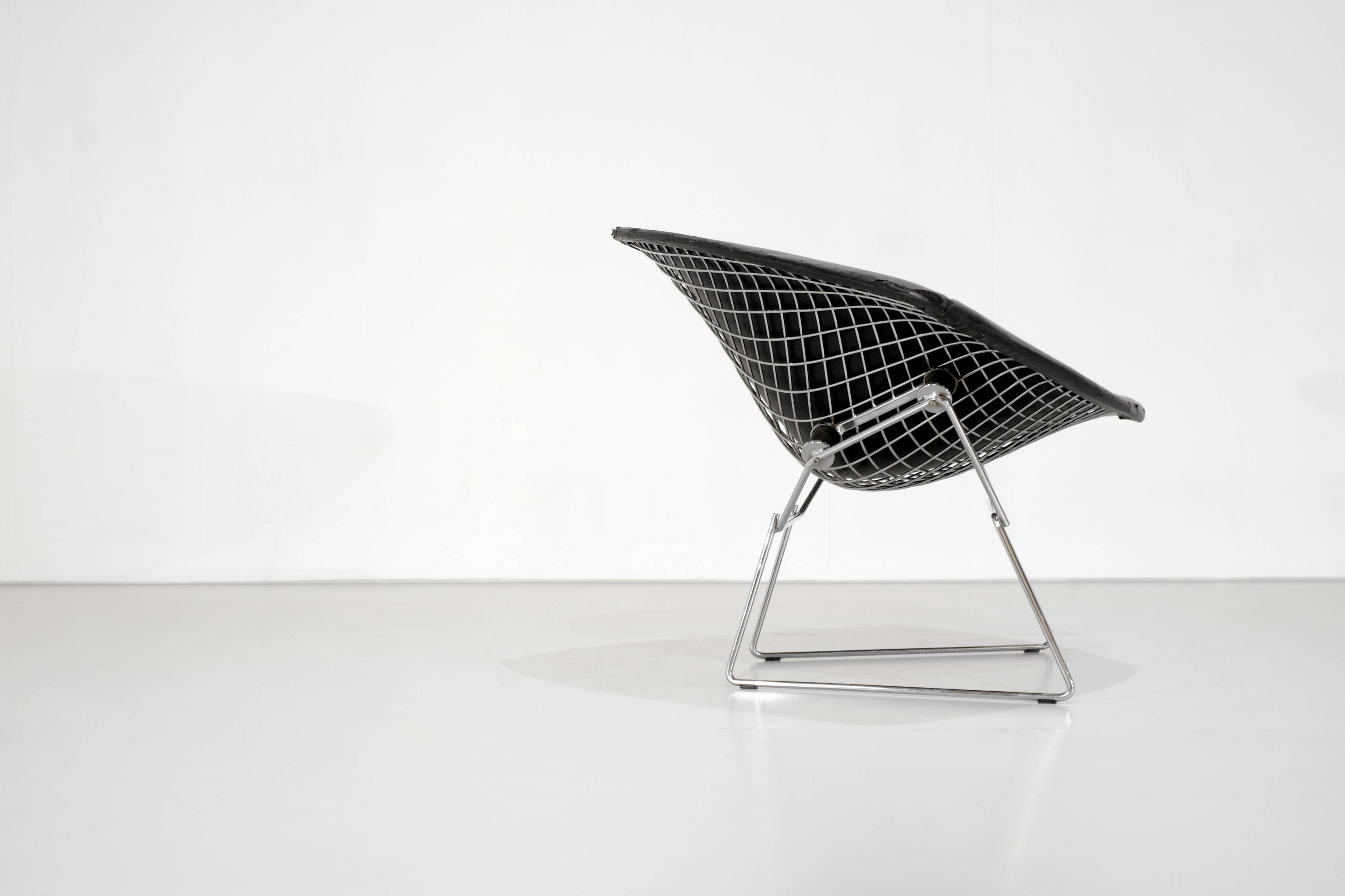 Chaise " Large Diamond " de Harry Bertoia pour Knoll, États-Unis 1952.