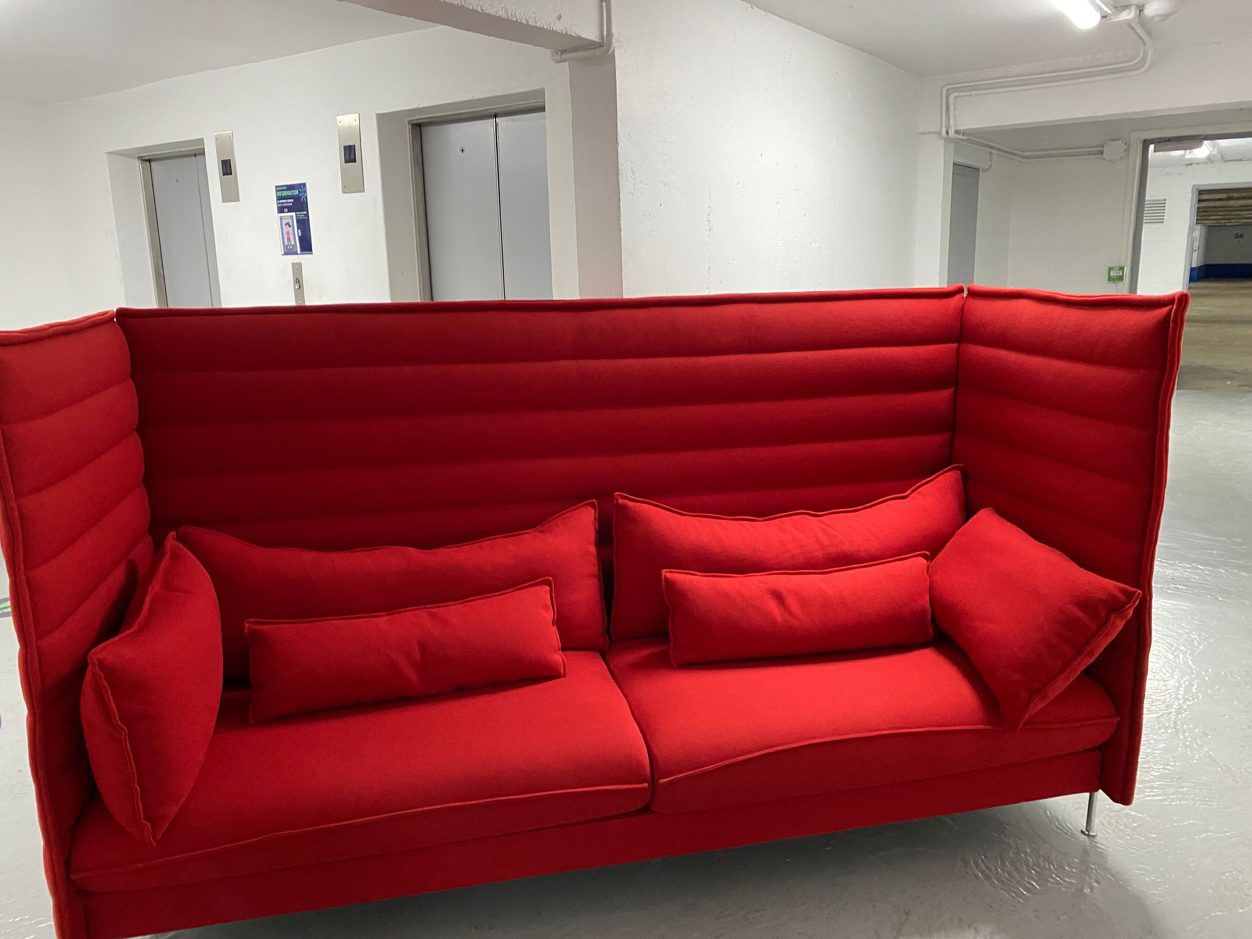 Sofa 3/4 seats design Ronan & Erwan Bouroullec 2015 editions Vitra