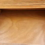 Vintage high chest of drawers with 6 drawers from the 1940s/50s.