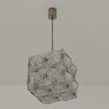 Pyramid chandelier by Jaroslav Bejvl for Preciosa, Kamenicky Senov 1967