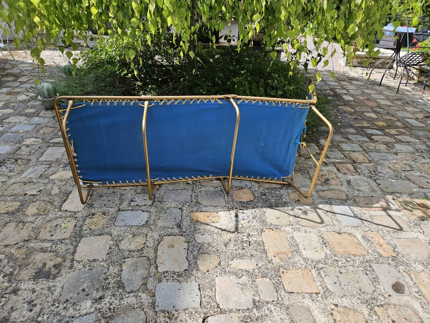 Lafuma vintage folding deckchair