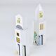 Heide Warlamis salt and pepper shakers skyscrapers postmodern, Vienna collection 1990