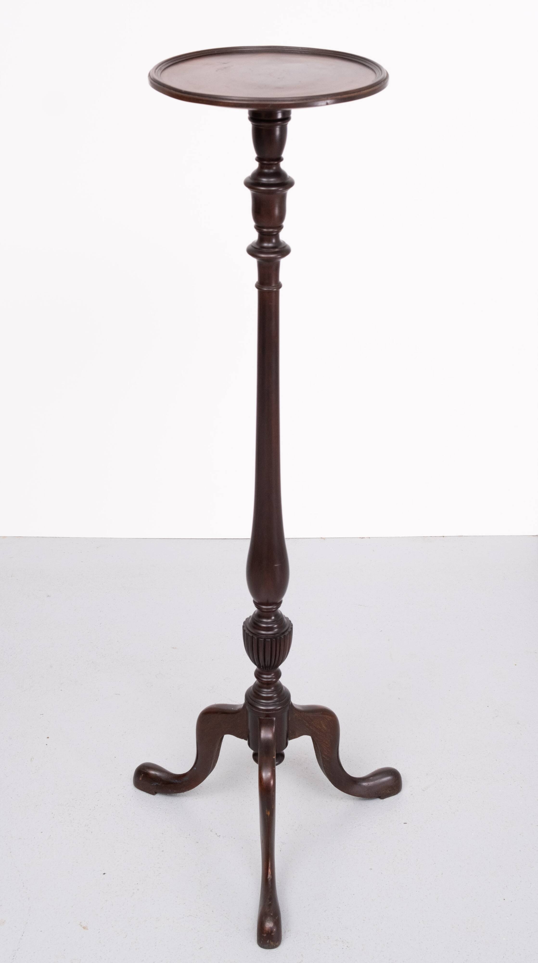 19th Century Mahogany tall Torchere Stand