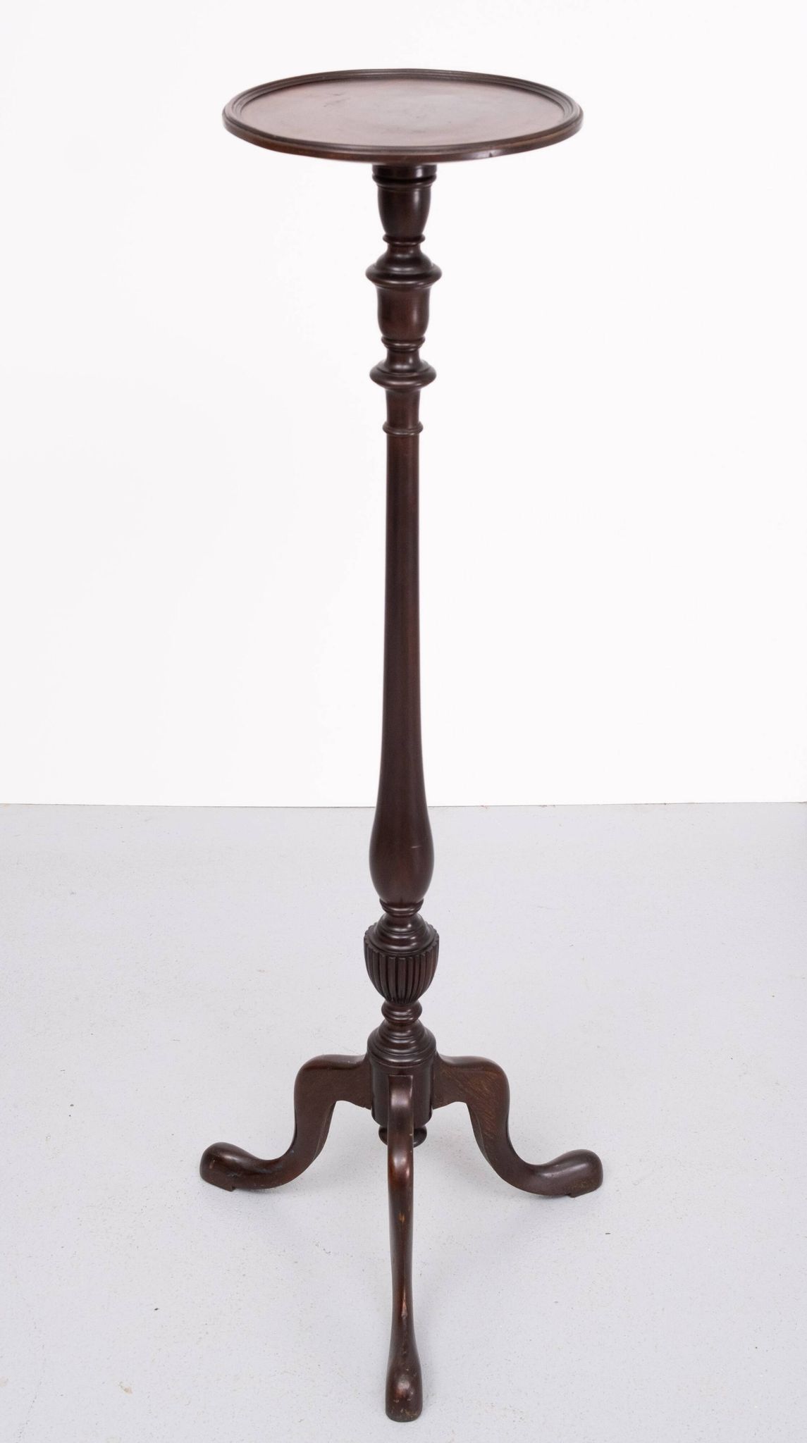 19th Century Mahogany tall Torchere Stand