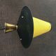 French lantern pendant lamp in the style of Mathieu Mategot, 1950s