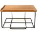 Wall shelf, Scandinavian teak bedside table, Sweden, 1950