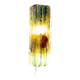 Dutch Brutalist glass wall sconce "Chartres" by Willem van Oyen for Raak, 1960s