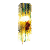 Dutch Brutalist glass wall sconce "Chartres" by Willem van Oyen for Raak, 1960s