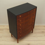 Commode en teck par Kai Kristiansen, fabricant Feldballes Møbelfabrik 1960