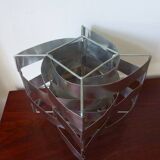 Uranus lamp by Max Sauze, aluminum creation from the 70s