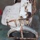Sulky metal carousel two-seater 50s