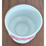 Cache pot vintage porcelaine de l'Aubrac
