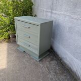 Commode vintage peinte