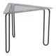1980s wire metal side table from the Netherlands
