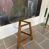 Vintage tripod wood table