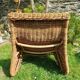 Karlskrona rattan chaise longue by Karl Malmvall for Ikea