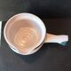 French artisan ceramics – decorative pan in Capron style – year