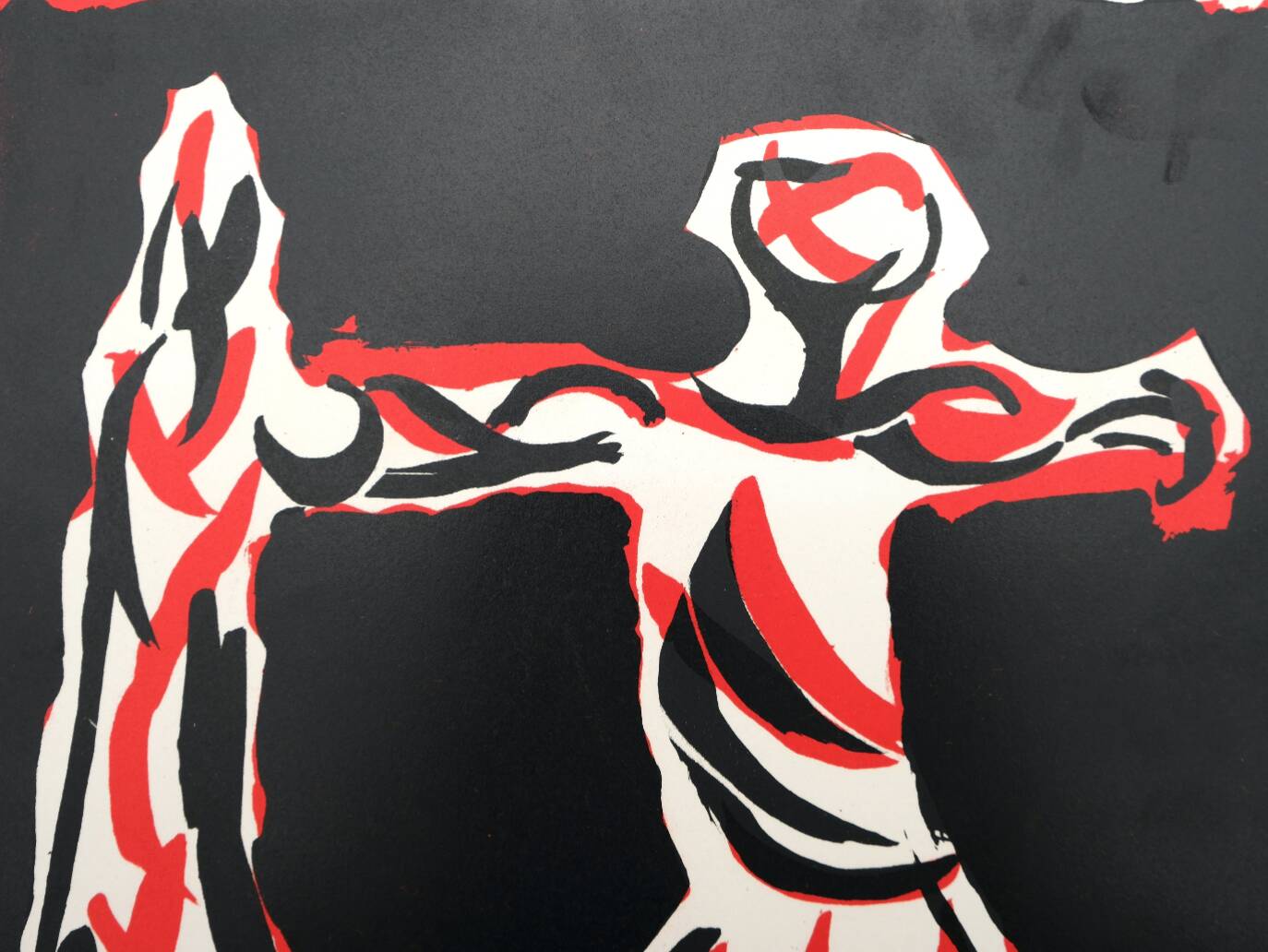 Marino marini: rider - original lithograph