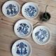 Set of 5 Royal Sphinx Maastricht dessert plates