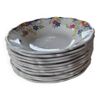 Assiettes creuses St Amand