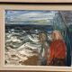 Original Swedish Oil on Canvas – “Figures” by Einar Emland – Vintage