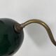 Vintage 1900 desk lamp in nickel-plated brass celadon - 52 cm