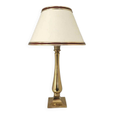 Brass base bedside lamp