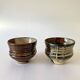 Duo of enamelled earthenware pots, Tunisia