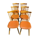 Suite of six beautiful baumann chairs