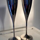 Silver champagne flute