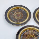 Set of 3 Kosmos plates