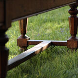 Monumental bench - notary's office - solid oak