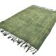 Shades Of Green Turkish Kilim Rug, 169x224Cm