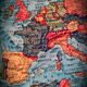 Mappemonde globe terrestre 1983