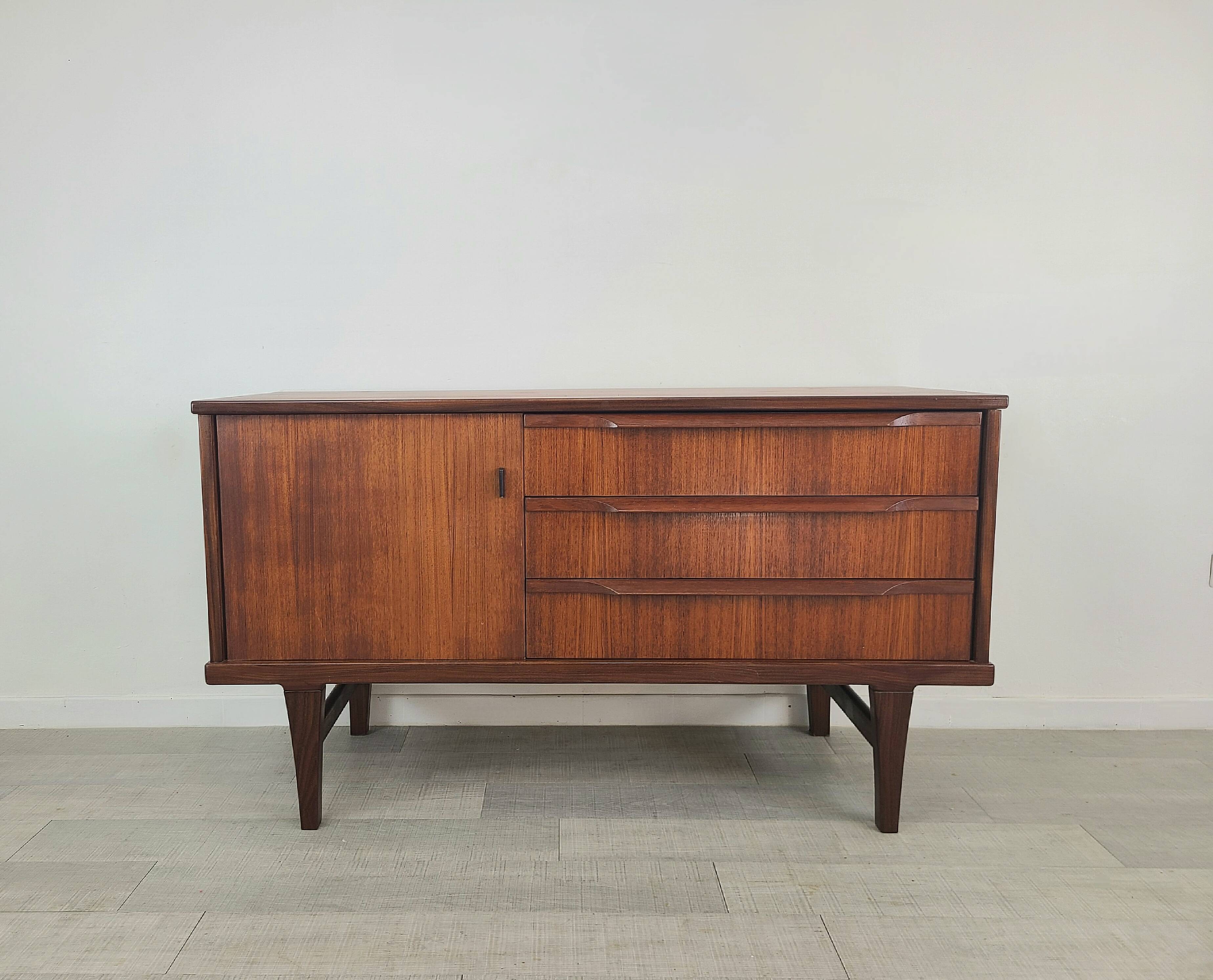 Scandinavian teak sideboard vintage 1960s