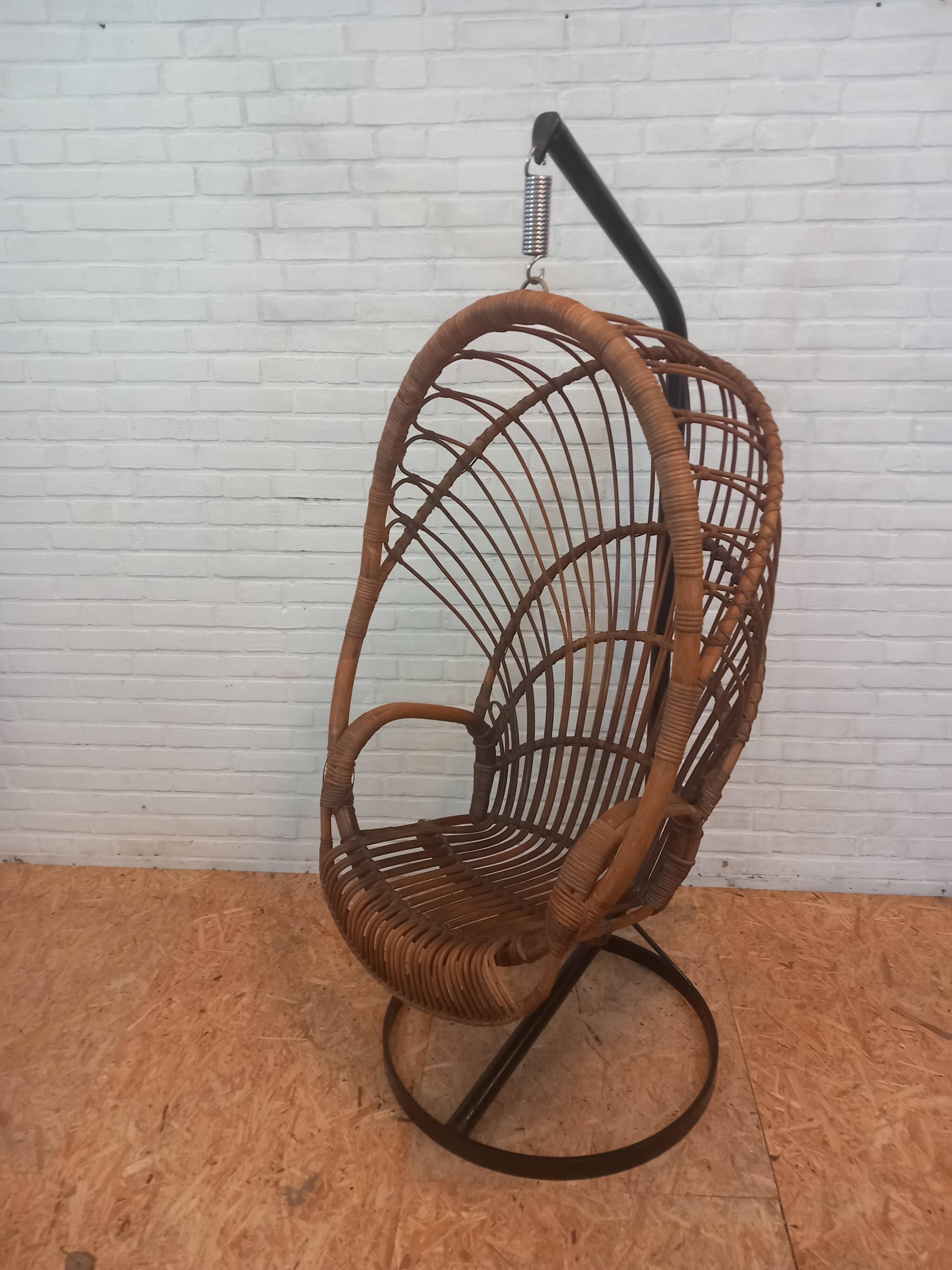 Rohé rattan  chaise basculante