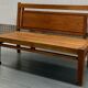 Banquette en bois vintage