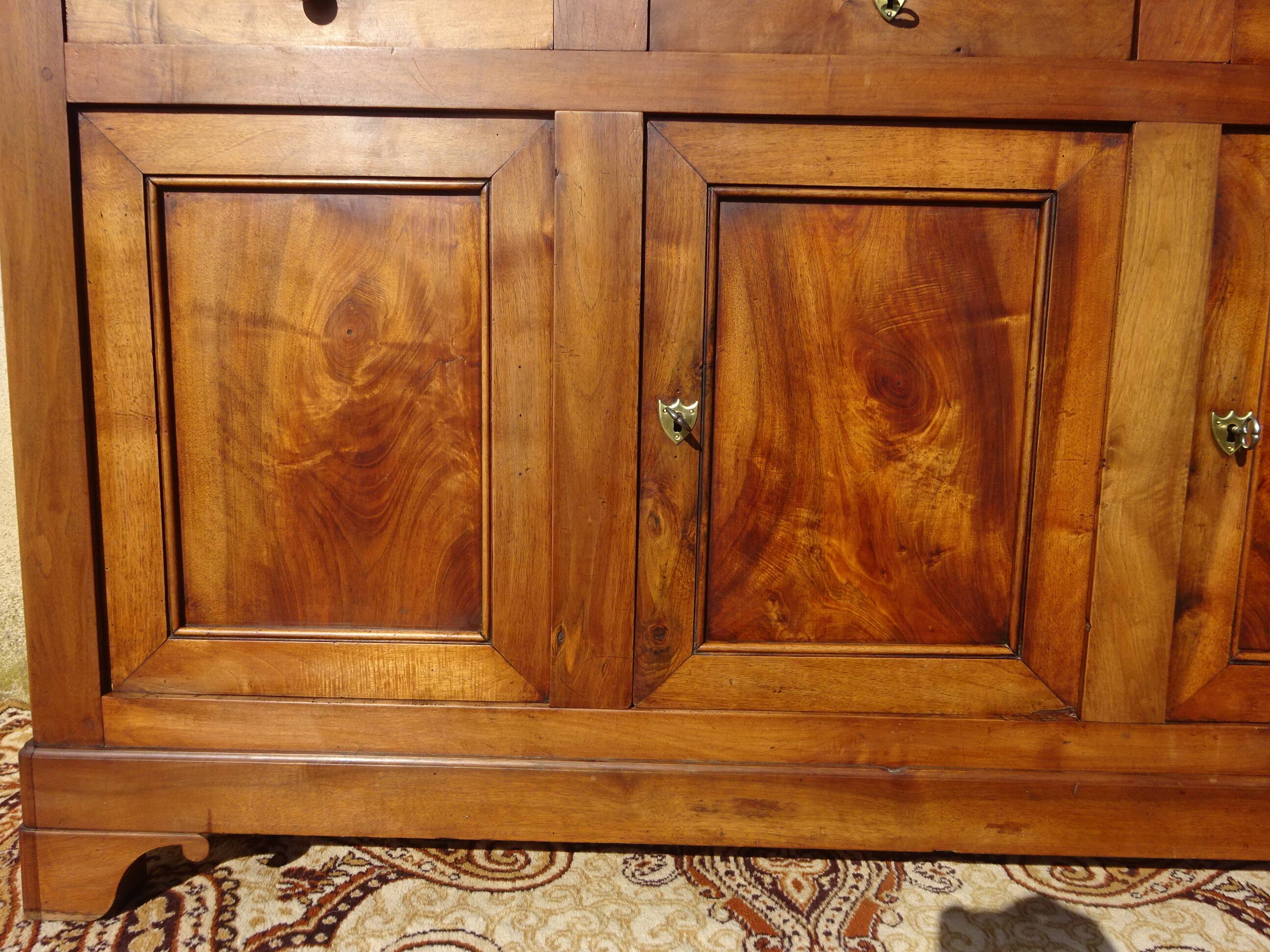 Louis Philippe enfilade in elm