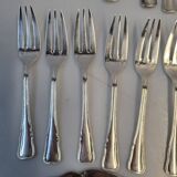 Silver-plated fish service from the mid-20th century