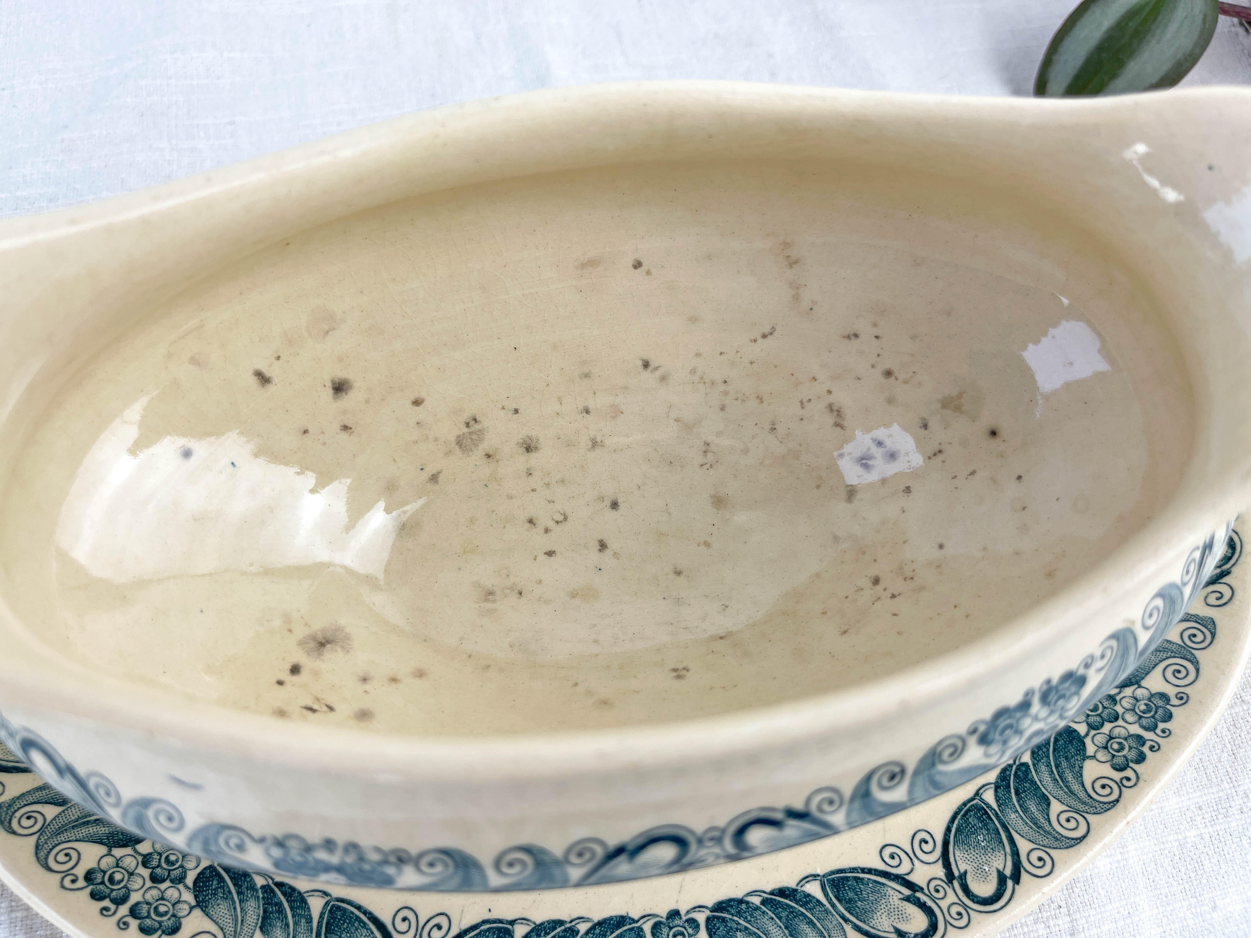 Vintage Longchamp "Marcel" sauceboat made in France