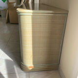 Buffet raphia vintage