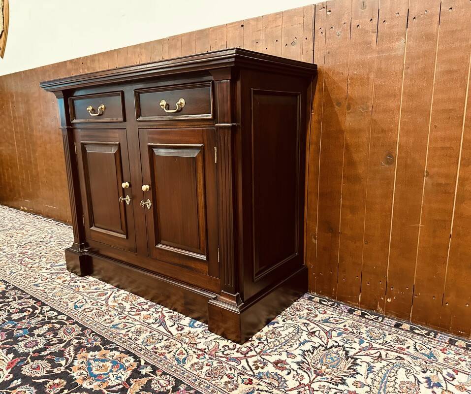 Meuble de bureau classique en acajou anglais