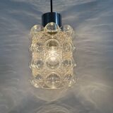 Large Bubble Glass Pendant by Helena Tynell for Limburg, Germany, 1970s