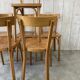 Ensemble de 6 chaises bistrot Baumann